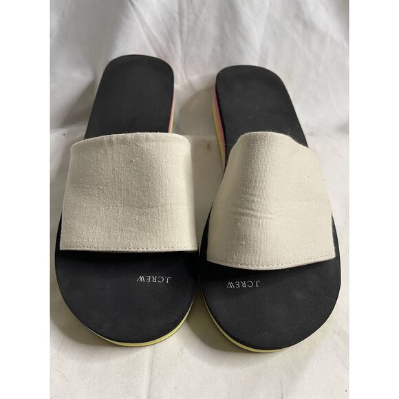 J.CREW Platform Eva Slide Sandals Women’s Size 10 Casual Vacation Travel Pool - Picture 2 of 7